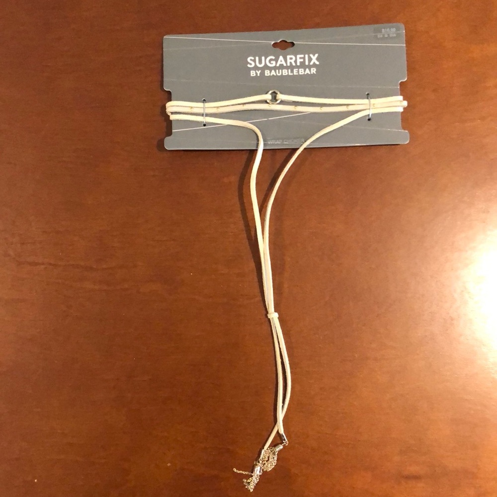 NWT Baublebar Sugarfix Wrap Choker with Charms